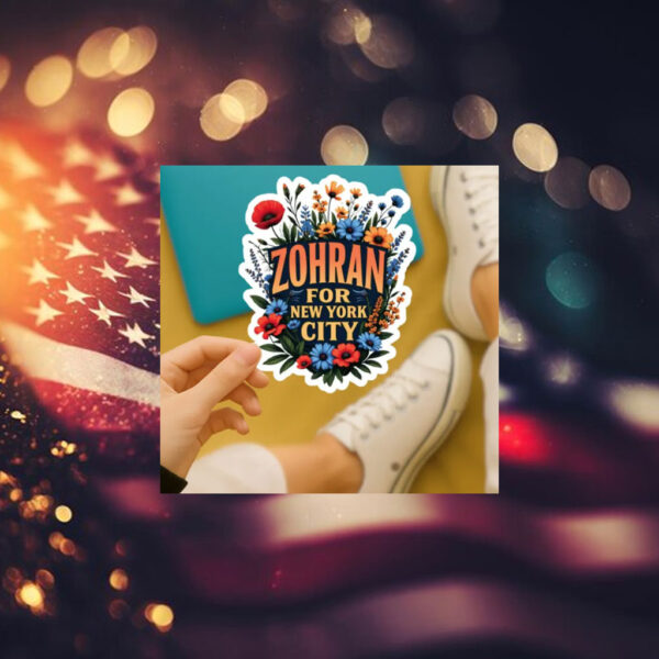 Zohran-for-New-York-City-Floral-Campaign-Sticker-–-Vibrant-Support-Decal