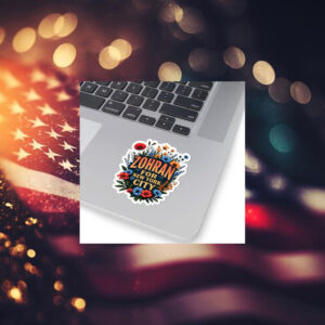 Zohran-for-New-York-City-Floral-Campaign-Sticker-–-Vibrant-Support-Decal-usa