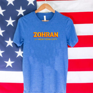 Zohran for New York City Tee - NYC First Muslim Mayor, Mayor Mamdani 2025 Shirt