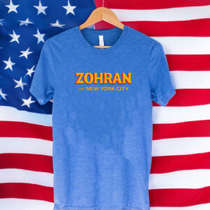 Zohran for New York City Tee - NYC First Muslim Mayor, Mayor Mamdani 2025 Shirt