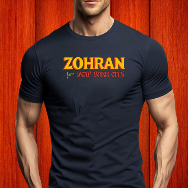 Zohran for New York City V-Neck Shirt