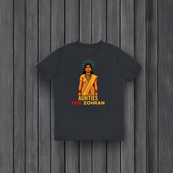 Aunties-For-Zohran-New-York-T-Shirt-–-Empowering-Support-Tee