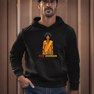 Aunties-For-Zohran-New-York-T-Shirt-–-Empowering-Support-Tee-usa