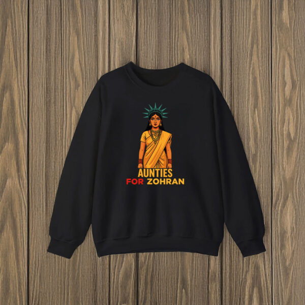 Aunties-For-Zohran-New-York-T-Shirt-–-Empowering-Support-Tees