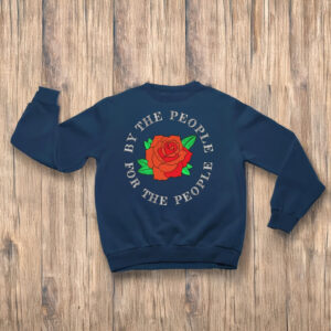 For-the-People-Progressive-Tee-–-Democratic-Socialist-Rose-Quote-Shirt-US