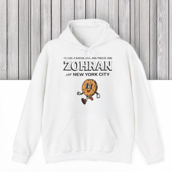 Funny-Political-Cartoon-Shirt-–-I'd-Like-a-Bacon,-Egg,-and-Cheese-and-Zohran-For-New-York-City-Tee-US