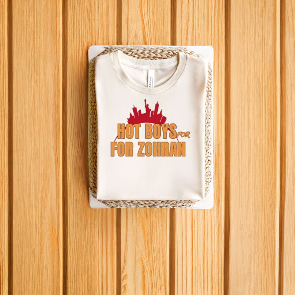 Hot-Boys-for-Zohran-for-Mayor-Shirt-–-Trendy-Campaign-Tee-for-Zohran-Supporter