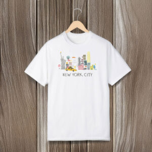 New-York-City-Illustrated-Shirt-–-Casual-Urban-Tee-usa