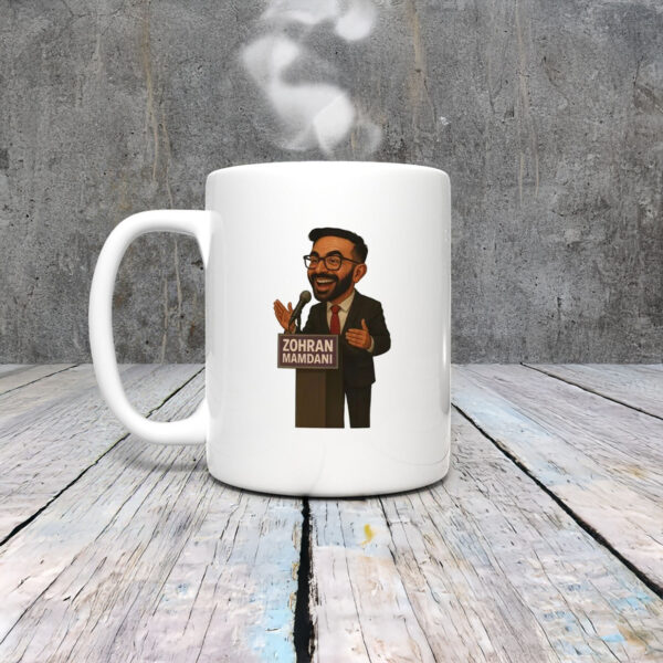 Political-Campaign-Collectible-–-Zohran-Mamdani-Ceramic-Coffee-Mug