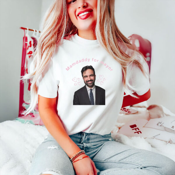 Progressive-NYC-Campaign-Supporter-Tee,-Zohran-Mamdani-Mamdaddy-for-Mayor-T-Shirt