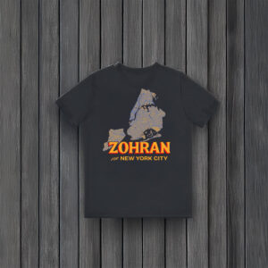 Vote-Zohran-Rank-Zohran-–-NYC-Map-Campaign-Shirt