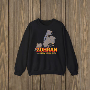 Vote-Zohran-Rank-Zohran-–-NYC-Map-Campaign-Shirts