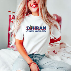 Zohran-For-New-York-City--Iconic-Face-Graphic-T-Shirt