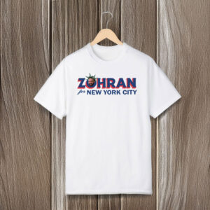 Zohran-For-New-York-City--Iconic-Face-Graphic-T-Shirt-usa