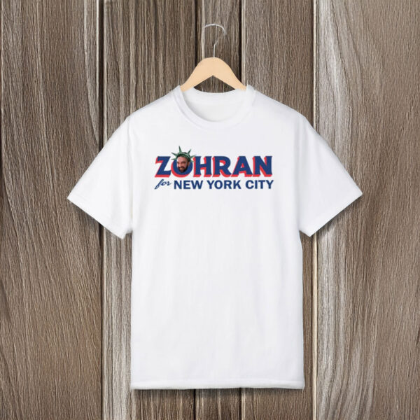 Zohran-For-New-York-City--Iconic-Face-Graphic-T-Shirt-usa