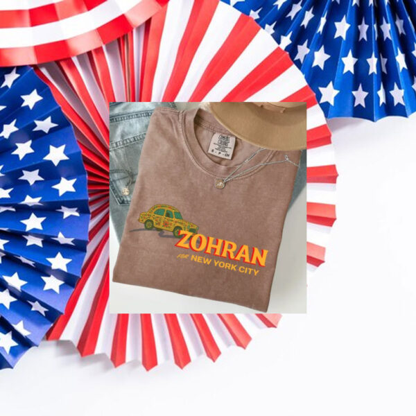 Zohran-Mamdani-NYC-Shirt-–-Floral-Taxi-Campaign-Tee-american