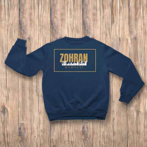 Zohran-Mamdani-NYC-Skyline-T-Shirt-–-Elegant-Campaign-Tees