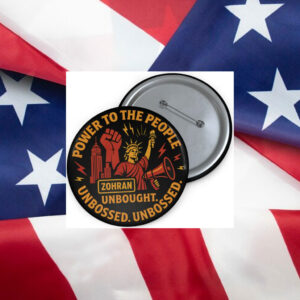 Zohran-Protest-Button-–-Power-to-the-People-Campaign-Pin