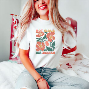 Zohran-Supporter-Shirt-–-Boho-Floral-Hot-Girls-Design