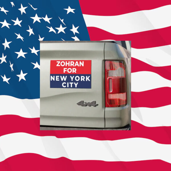 Zohran-for-New-York-City-Mayor-Car-Magnet-–-Bold-Political-Support-Magnet-American