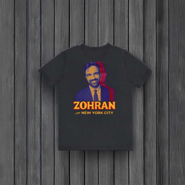 Zohran-for-New-York-City-T-Shirt-–-Bold-Campaign-Portrait-Tee